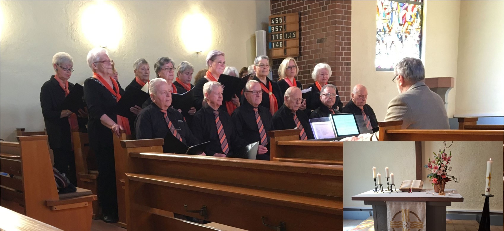 Chor in der Kirche